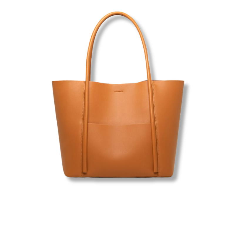 Bolsa Grande Couro Legítimo Alessandra