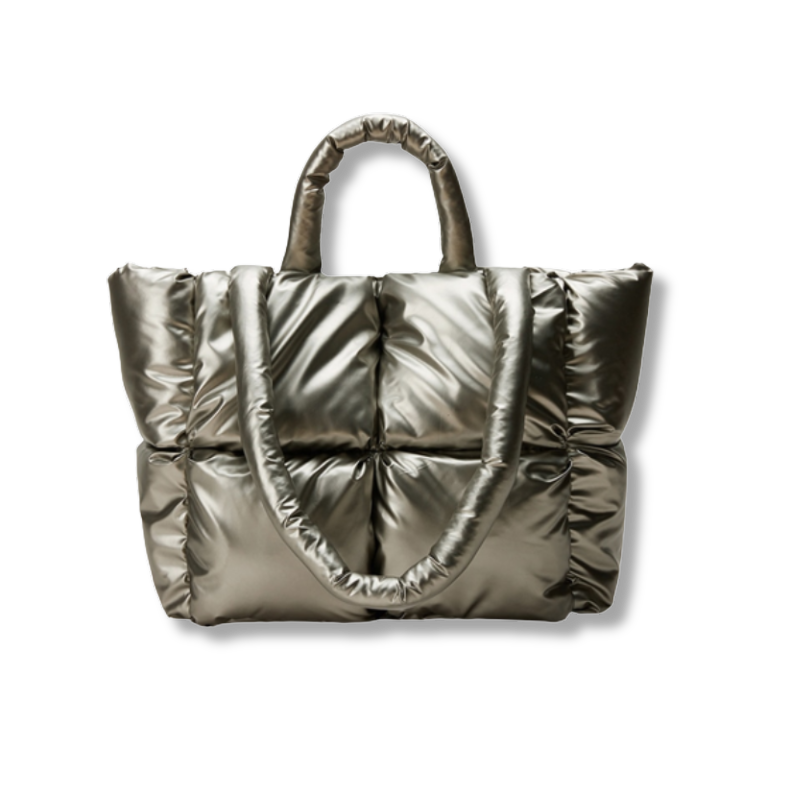 Bolsa Puffer Tatiana Metálica