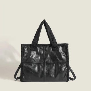 Bolsa Tote Média Faux Fur - Zimmy - Bolsas