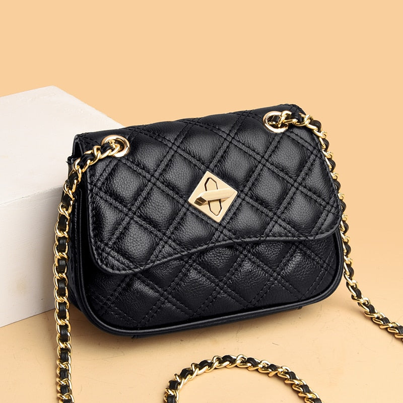 Bolsa Tiracolo Pequena Couro Legítimo Joana - Zimmy - Bolsas